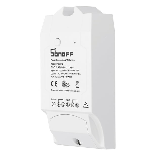 Details about   SONOFF® POW R2 AC90-250V 16A 3500W WIFI Wireless APP Remote Control Switch